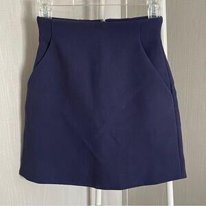 & Other Stories Blue A-Line Skirt